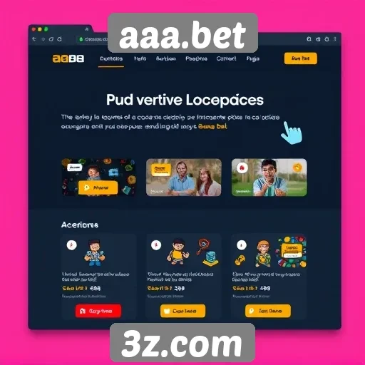 Interface amigável e fácil navegação no aaa.bet