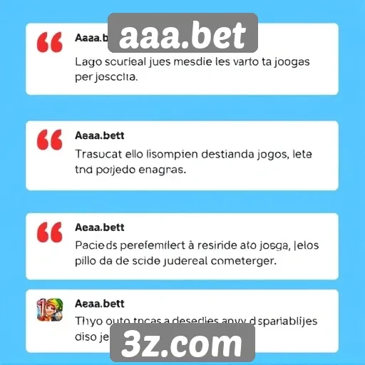 Experiências de usuários em aaa.bet são positivas